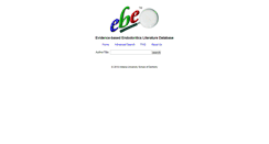 Desktop Screenshot of evidencebasedendo.com